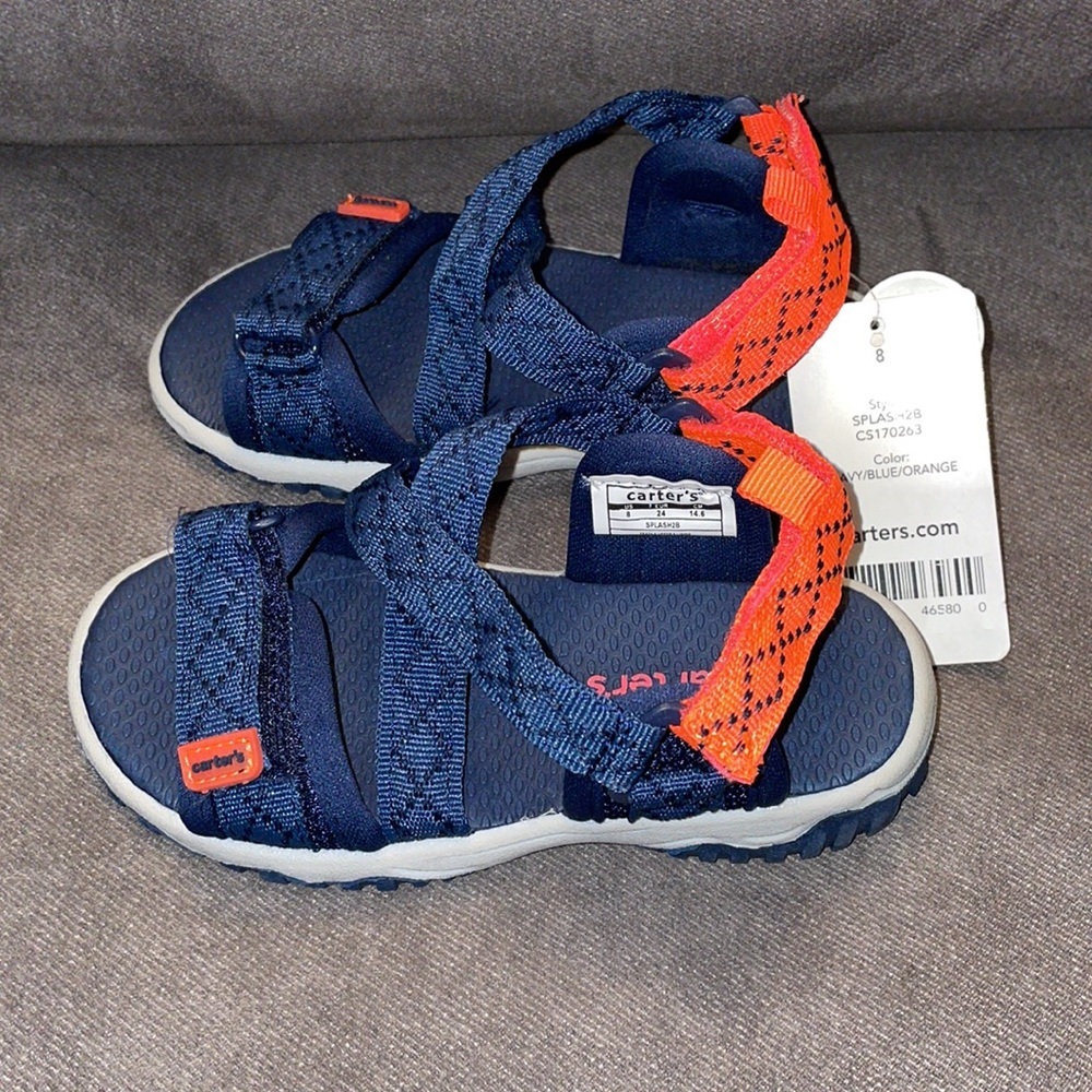 Carter’s size 8 boys sandals. - Picture 5 of 5